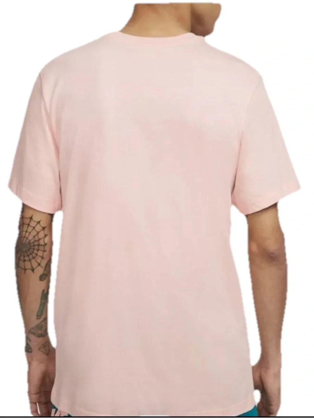 Nike Sportswear Mens Futura Icon Logo T-Shirt Light Pink Size Large